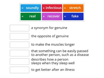 additional vocabulary practice