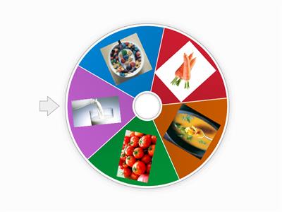 RULETA DE ALIMENTOS