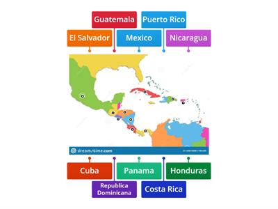 Spanish-Speaking Countries of Central America & the Carribean