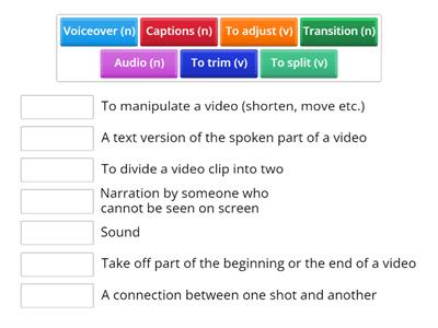 Social media video editing