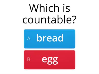  Countable/Uncountable quiz