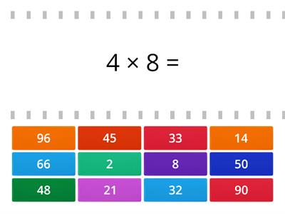 Multiplication Up to 12