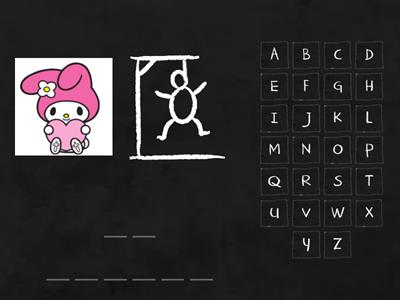 Hello Kitty y sus amigos Hangman