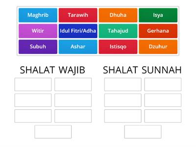 Shalat Wajib & Sunnah