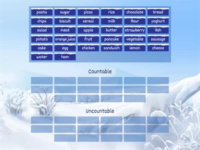 Go getter 2, unit 2.2 (countable/uncountable)