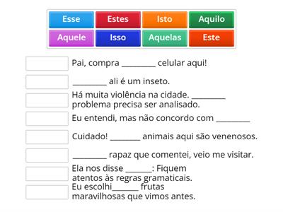 A1.14 Pronomes-demonstrativos-Relacione corretamente