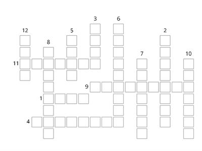 Cinema crossword