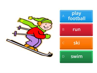 Free time - sports and other activities