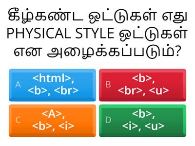 HTML உரை வடிவூட்டல், அட்டவண உருவாக்குதல், பட்டியல்கள் மற்றும் இணைப்புகள்