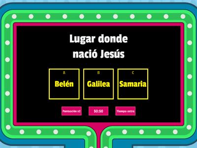 Trivia vida de Jesús