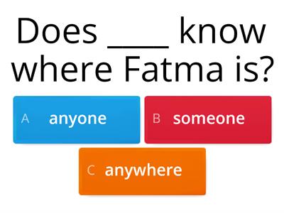 12 G - Lesson 8- Indefinite Pronouns Practice Activity