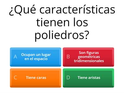 Poliedros y no poliedros