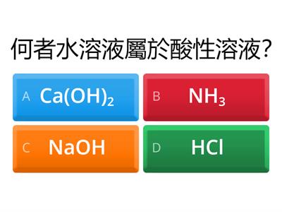 ch4-3-2 常見的酸、鹼性物質
