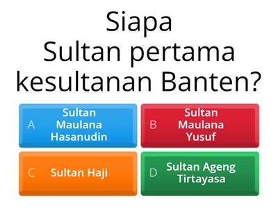 SEJARAH BANTEN