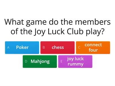 joy luck club quiz 