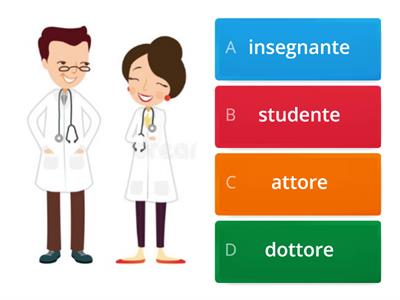 Quiz le professioni