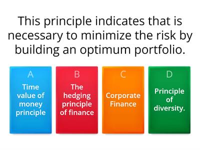 Finance Principles