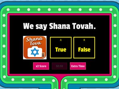 Rosh Hashanah True or False