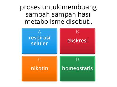 latihan soal sistem ekskresi 