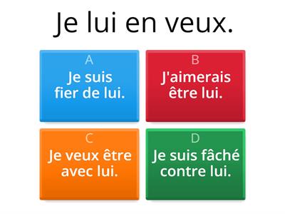 Les expressions avec y et en