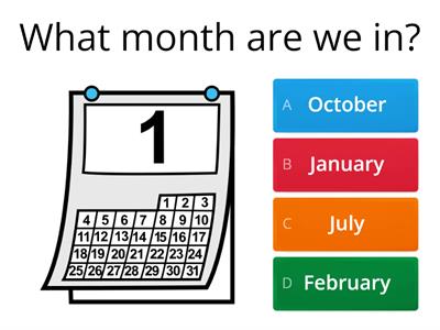 Months: Quiz