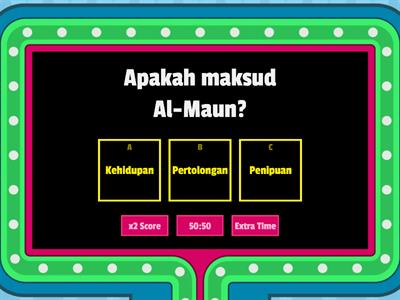 Quiz Surah Al Maun 
