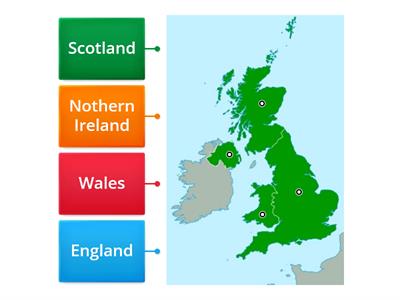 1 English around the world (The UK map)