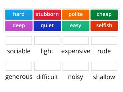 antonyms