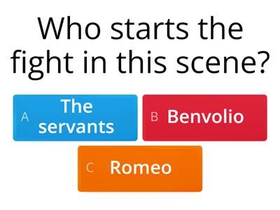 Romeo and Juliet- Act 1 Scene 1