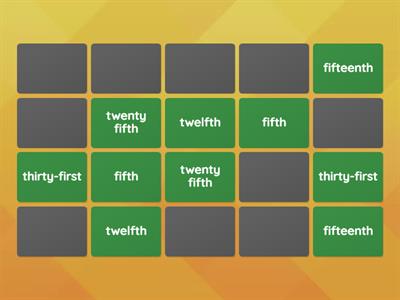 Ordinal numbers