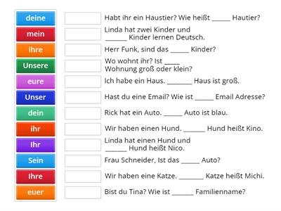 Possessivartikel A1 (1)