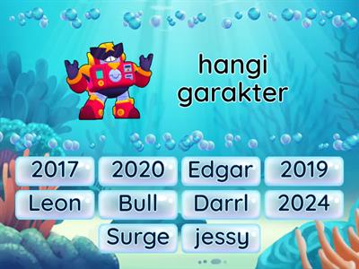 Brawl stars garakter tahmin