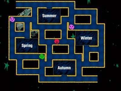 Seasons Game Maze chase