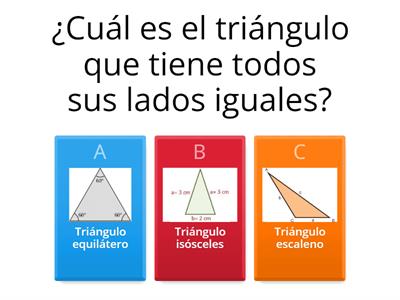 El triángulo y su clasificación según la longitud de sus lados 