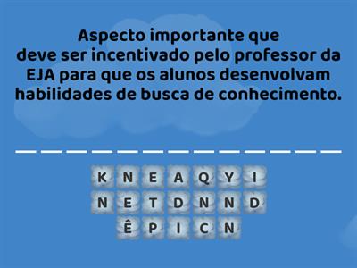 5. As Relações de Ensino e Aprendizagem na EJA 