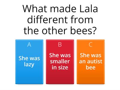 Quiz Time: Lala: The Flower Explorer