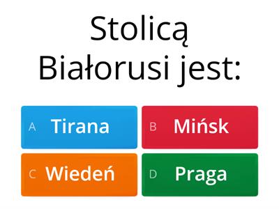 Stolice Państw W Europie