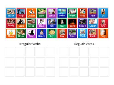 Regular and Irregular Verbs