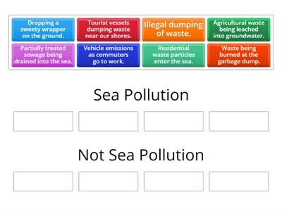 Sea Pollution