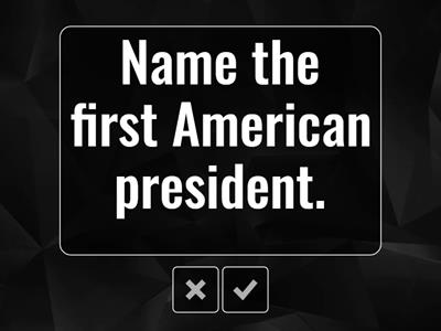 American Political System Quiz