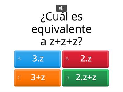 Expresiones Algebraicas Equivalentes