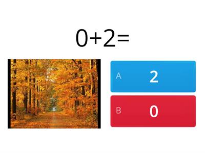 +2 Addition Facts (Fall)