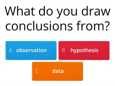 Scientific Method: Analyzing Data and Drawing Conclusions