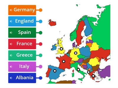 European Countries (pre-A1, EFL)