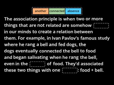 Marketing tricks. Association Principle (Business Speaking C1)