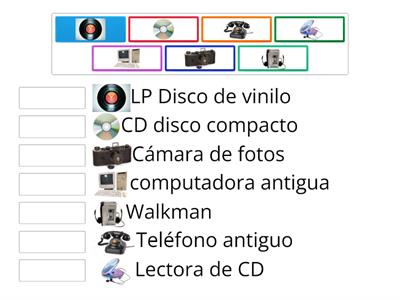 Une los elementos tecnológicos