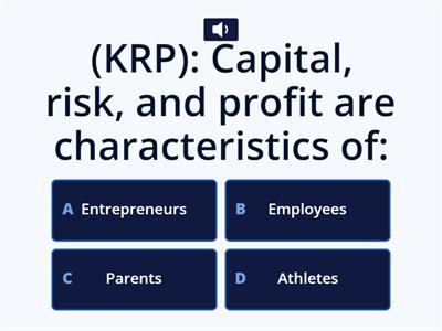 Entrepreneurship Knowledge Test 