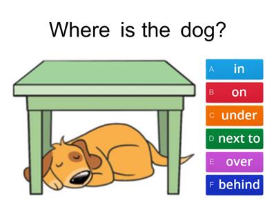 Prepositions of Place-3°A J.N.P