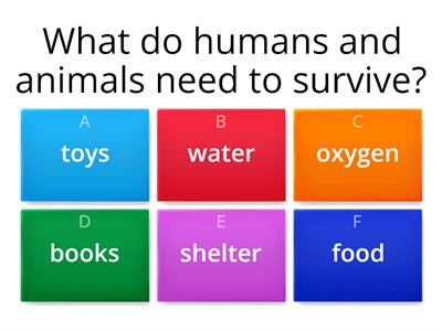 Science Animals and Humans