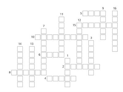 4th Class List 22 Crossword